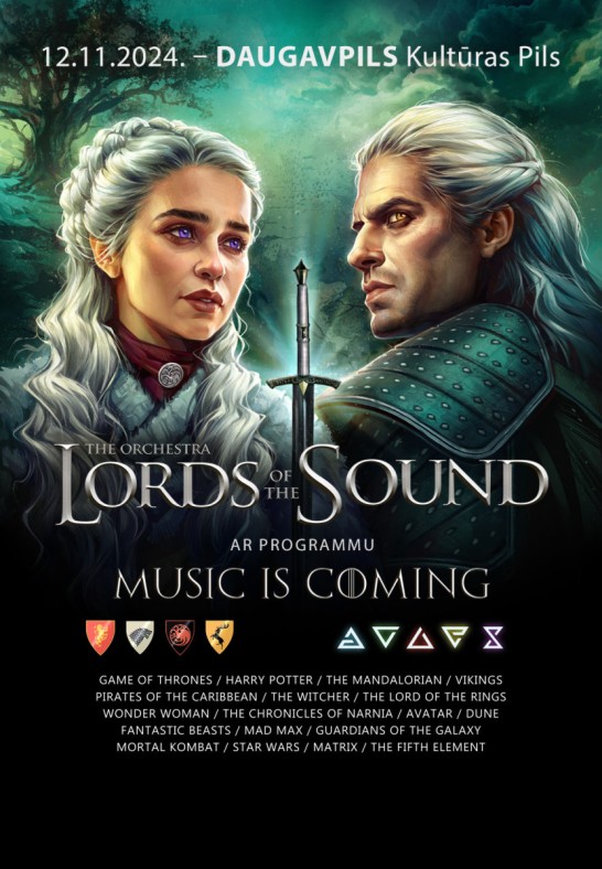 Lords of the Sound.  'Music is Coming'