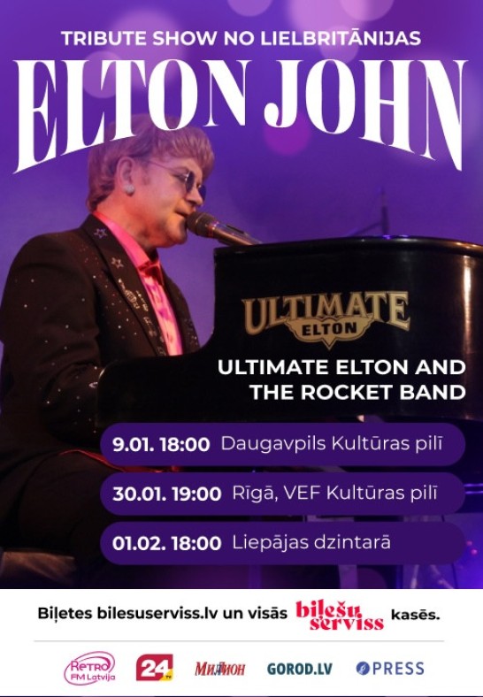 Elton John Tribute Show Ultimate Elton & The Rocket Band