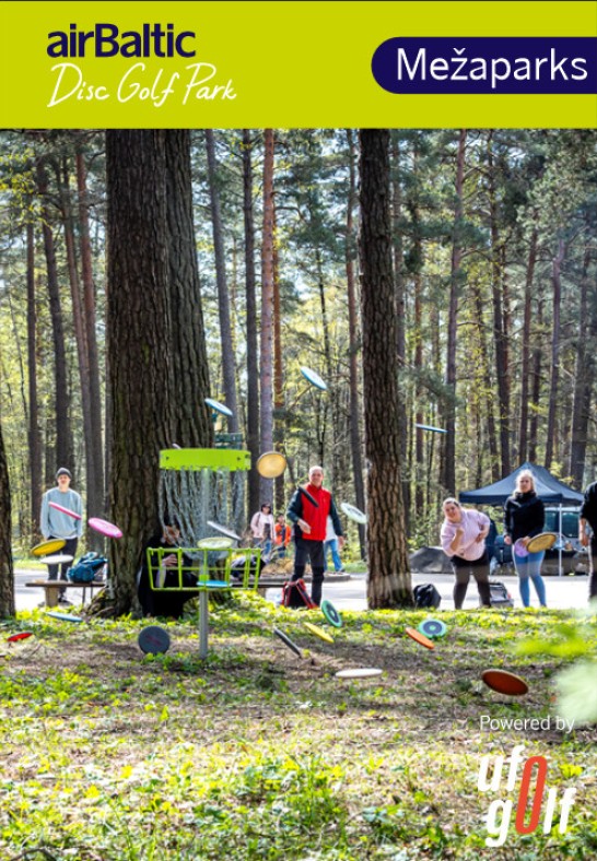 Mēneša karte airBaltic Disc Golf Park apmeklējumam