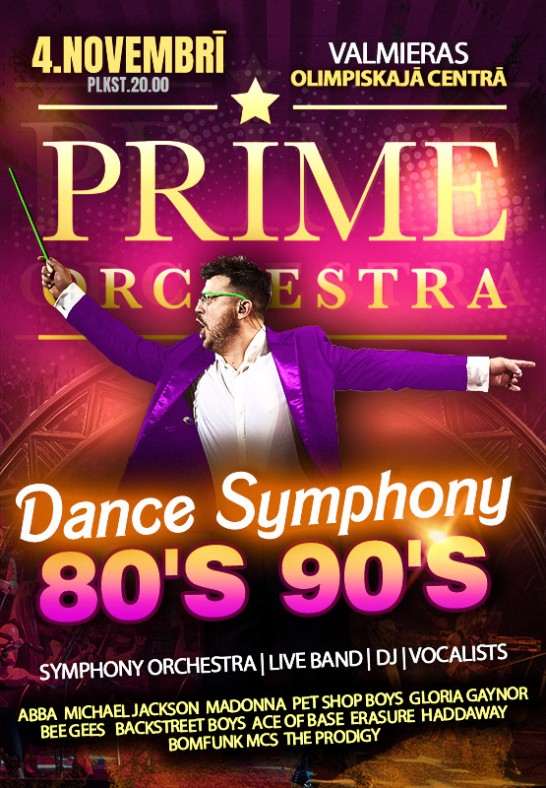 Prime Orchestra. Dance Symphony 80s-90s