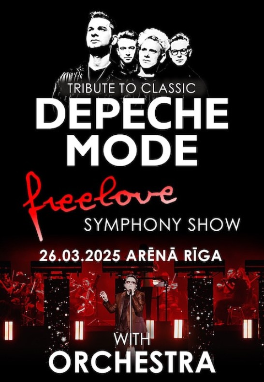 Tribute to classic Depeche Mode - 'FreeLove' Symphony Show with Orchestra