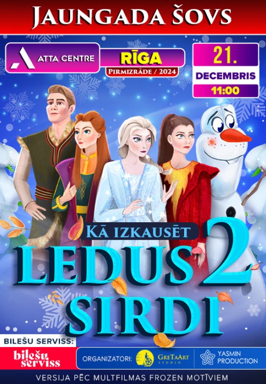 Kā izkausēt Ledus Sirdi / Как растопить Холодное сердце 2