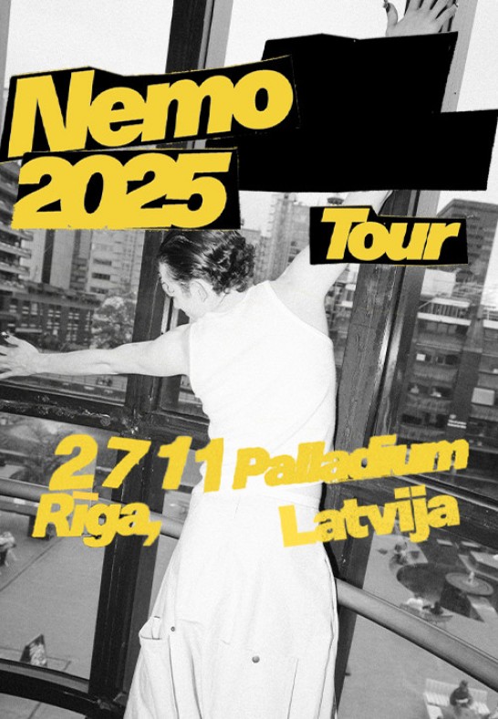 Nemo - ''Break The Code'' Europe Tour 2025 (pārcelts no 10/04/2025)