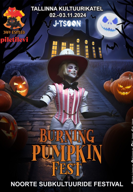 J-TSOON: Burning Pumpkin Fest / 1-päeva pilet