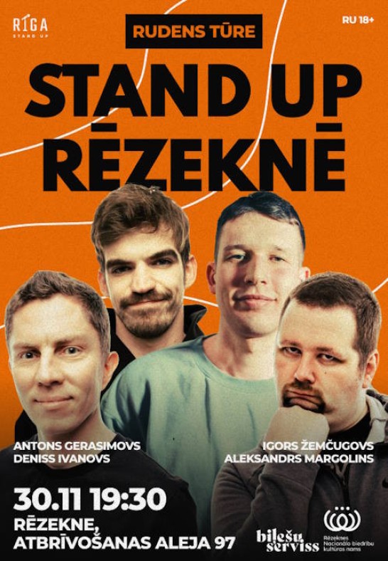 Stand Up izrāde Rēzeknē